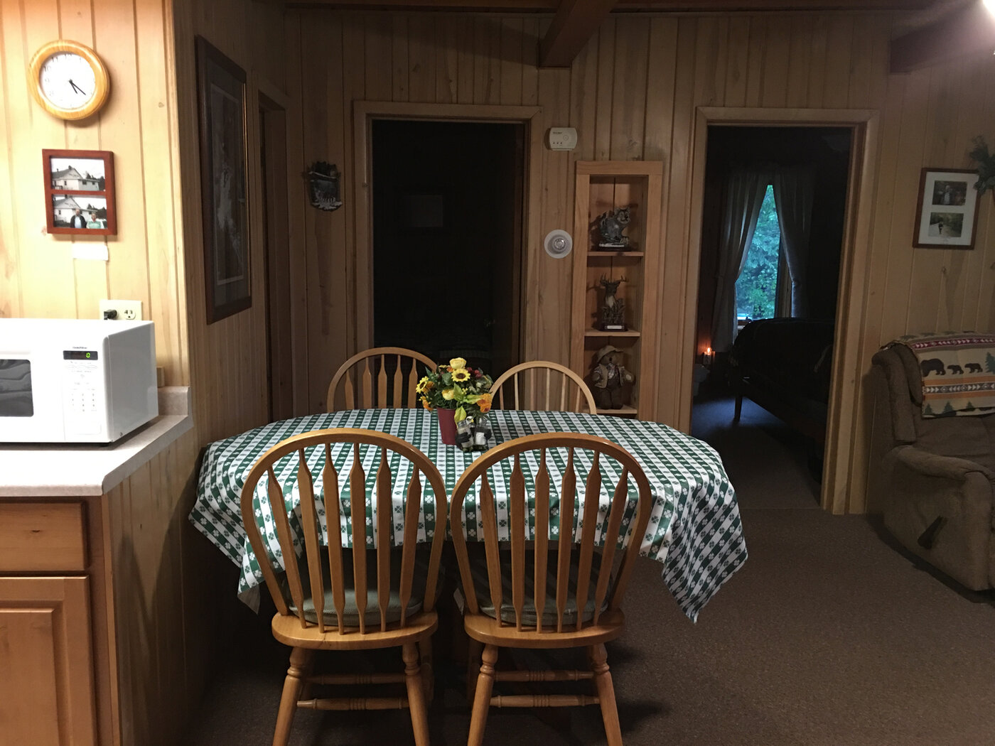 Bay View dining area